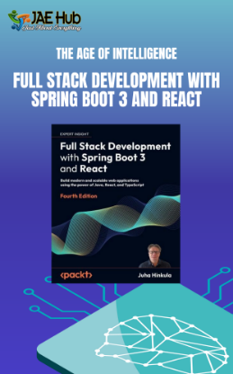 Picture of Full Stack Development with Spring Boot 3 and React ,4th Edition